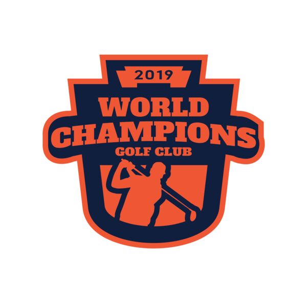 World Champions Golf club logo template Thumbnail